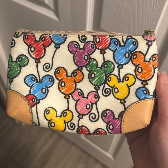 Dooney&Bourke Disney rare rainbow ballon pouch - Picture 2 of 9